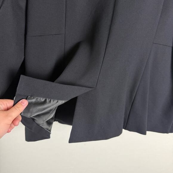 Torrid Black Ponte Blazer 3X 13140820 3/4 Sleeve Single Button - Picture 5 of 13